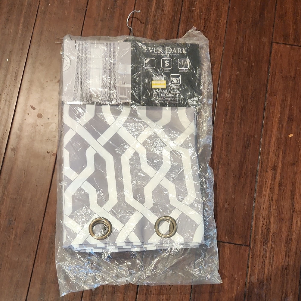 Target Gray and White Geometric Tapestry